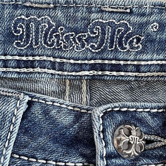 Miss Me Denim Capris JP5163P2 Sz 26 - Picture 4 of 14
